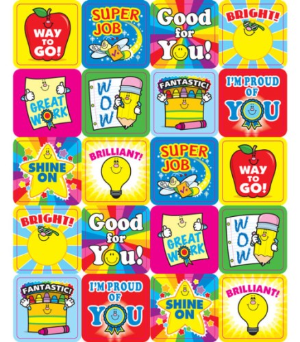 Winning Words Motivational Stickers - Stickers - CDP0648