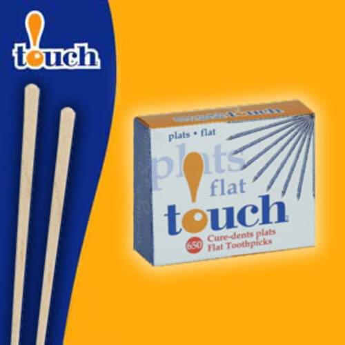 Toothpick touch - Wood - 650 / PK - Natural