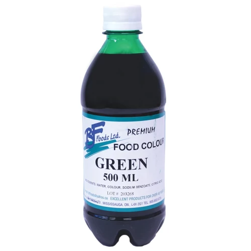 Food Colouring 500 ml, Green - Fabric Dye & Food Colouring - BSS9410