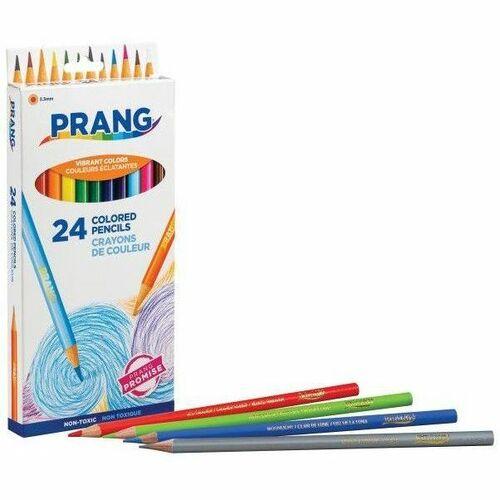Prang Coloured Pencils - 24 Assorted Colours