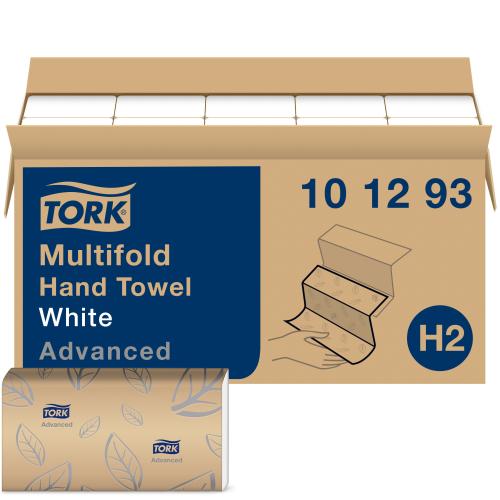 Tork Xpress® Soft Multifold Hand Towel White H2 - 2-Ply - 1 CS x 16 Units x 189 Sheets