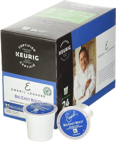 Emeril's Big Easy Bold Coffee K-Cups - 24 / Box - Single Serve Pods - ERL9701936