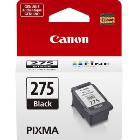 Canon PG-275 Original Standard Yield Inkjet Ink Cartridge - Single Pack - Return Program - Black - 1 Each - 5.6 mL - 180 Pages