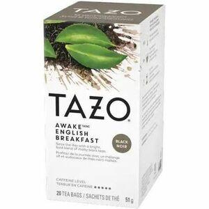 TAZO Awake English Breakfast Black Tea Tea Bag - Black Tea - 1.8 oz (51 g) Per Box - 20 Teabag - 20 / Box