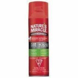 Spectrum Brands Natures Dog Stain&O Foam17.5Oz - For Dog - Foam - Recommended for Urine Stain, Vomit, Blood, Odor Removal, Stain Removal - Light Fresh Scent - 517.54 mL - Carpet, Hard Floor, Furniture, Fabric, Home
