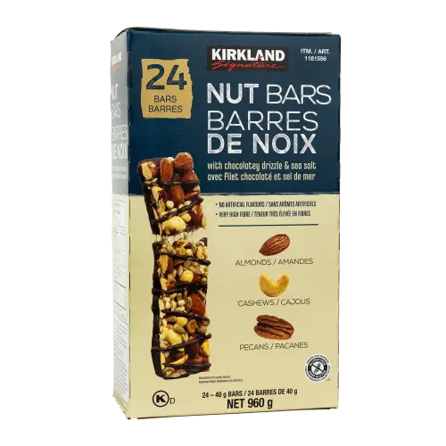 Kirkland Signature Nut Bars 24 × 40 g