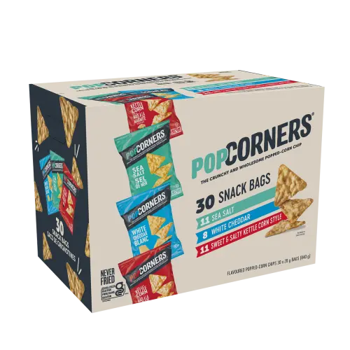 Popcorners Assorted Box 30 Bags × 28 g
