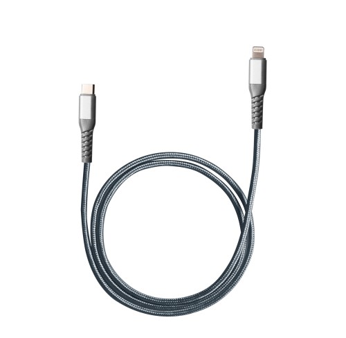 Smart Accessories 8-Pin to Type-C to Lightning Charge & Sync Braided Cable - 3FT - USB Cables - SRP1403778