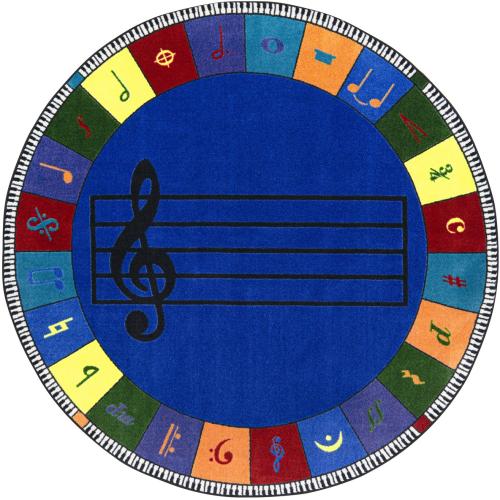 JOY CARPETS NOTE WORTHY CARPET 13'2" ROUND