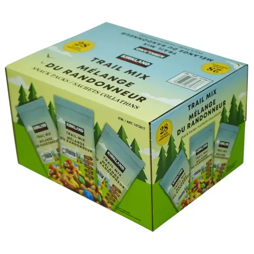 Kirkland Signature Trail Mix Snack Packs, 28 × 57 g