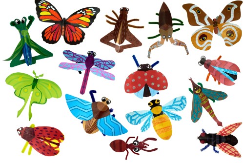 BEAUTIFUL BUGS 64 PROJECTS - Life Science - ROY15337