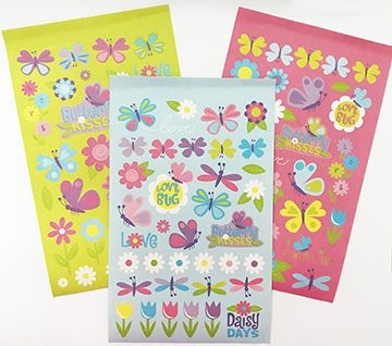 Butterfly Garden Stickers - 194/book