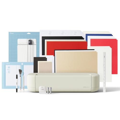 Cricut Explore 5 Cutting Machine + Essential Bundle Cream