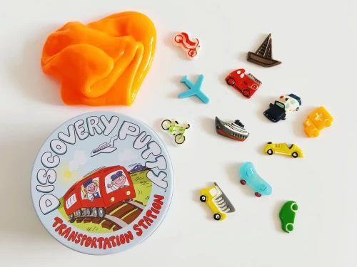 Discovery Putty - Transportation Station, Soft Resistance - Tactile Input-Putty - FAFSP6089