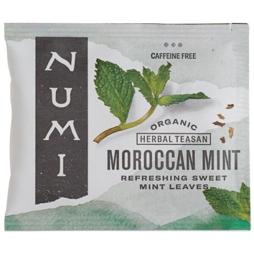 Numi Moroccan Mint Organic Herbal Tea - 18 / Box - Tea - NUM10104