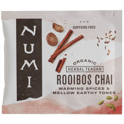 Numi Rooibos Chai Organic Herbal Tea - 18 / Box - Tea - NUM10200