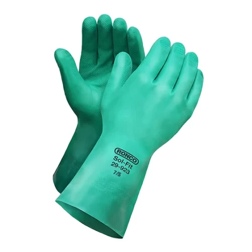 Sol-Fit Nitrile Reusable Gloves -15 mil - Medium- 12 Pairs x 12 Bags (144 Pairs) - Gloves - RON1992308