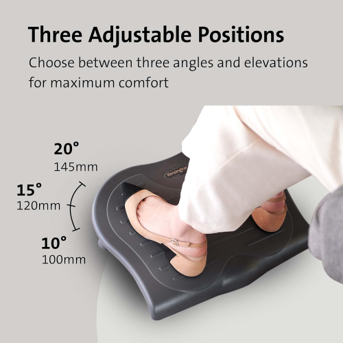 Kensington Solesaver Tilt Adjustment Footrest - Foot Rests - KMWK56152US