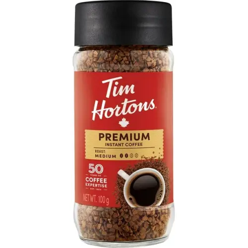 Tim Hortons Premium Instant Coffee Medium - 100g