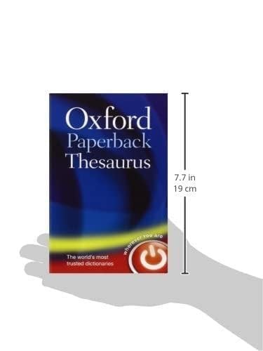 Oxford Paperback Thesaurus - Dictionaries and Thesauruses - OUP9780199640959