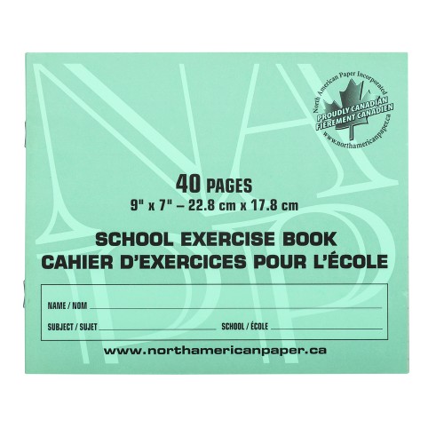 Primary Exercise Books - 9" x 7" - 7/16" RBBR - 40 Pages