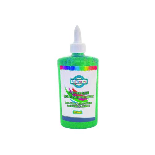LEEHO WASHABLE GLITTER GLUE, GREEN