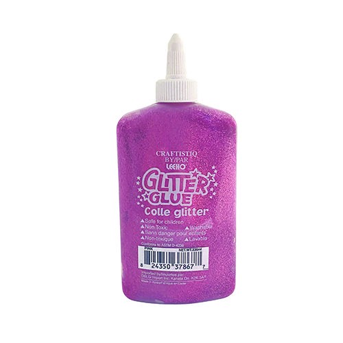 LEEHO WASHABLE GLITTER GLUE, PINK