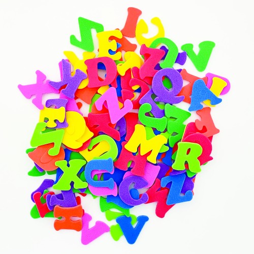 Alphabet Foam Shapes