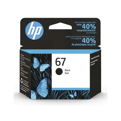HP 67 Black Original Ink Cartridge (3YM56AN)