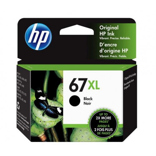 HP 67XL Black Original Ink Cartridge (3YM57AN)
