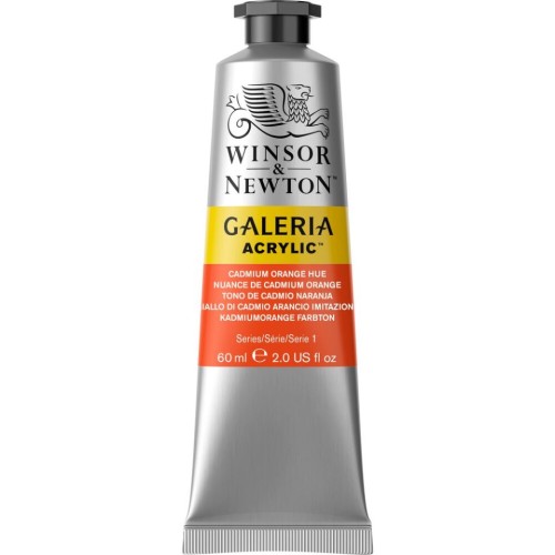 Winsor & Newton Galeria Acrylic Paint - 60 mL - Cadmium Orange Hue