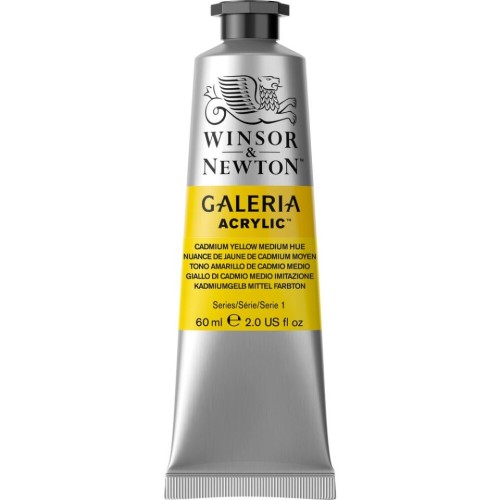 Winsor & Newton Galeria Acrylic Paint - 60 mL - Cadmium Yellow Medium Hue