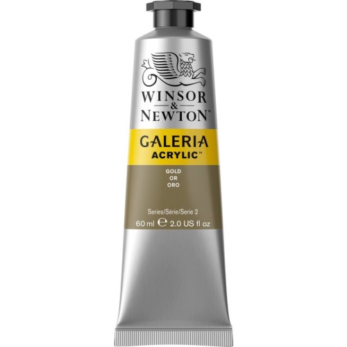 Winsor & Newton Galeria Acrylic Paint - 60 mL - Gold - Acrylic Paint - WNX2120283