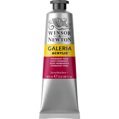 Winsor & Newton Galeria Acrylic Paint - 60 mL - Permanent Rose