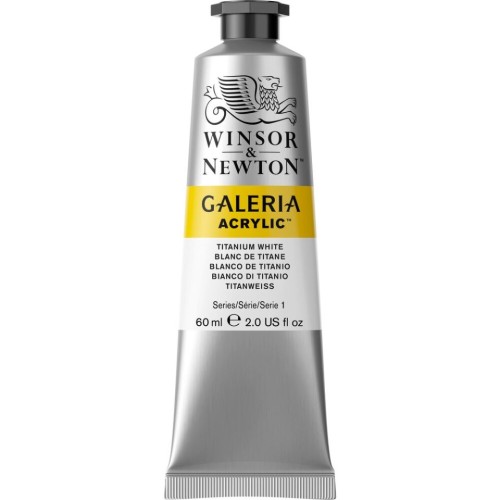 Winsor & Newton Galeria Acrylic Paint - 60 mL - Titanium White