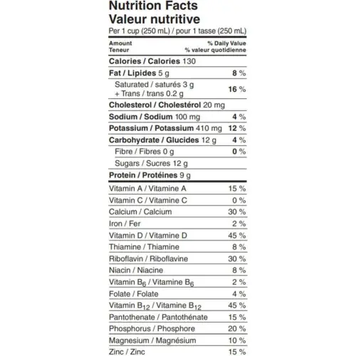 Natrel Fine-filtered 2% Milk - 1 L - Milk, Cream & Coffee Whitener - OFP11102