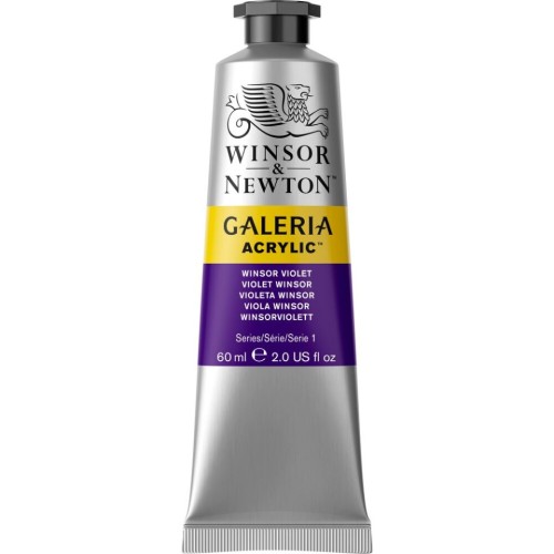 Winsor & Newton Galeria Acrylic Paint - 60 mL - Winsor Violet