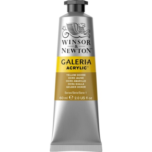 Winsor & Newton Galeria Acrylic Paint - 60 mL - Yellow Ochre