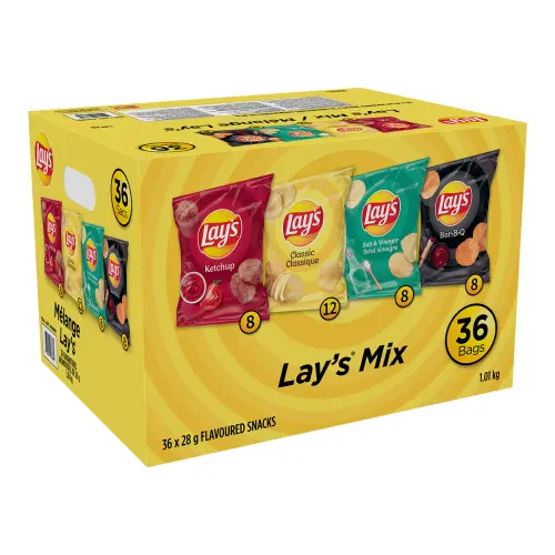 Frito Lay Chips Lay's Mix - 36 x 28 g