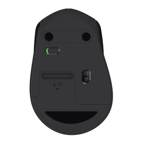 Logitech M330 Silent Plus Wireless Mouse, Black - 1 Each - Mice - LOG910004905