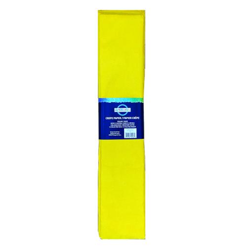 DBLG - Yellow crepe paper - 12 sheets, 50cm x 2 meters