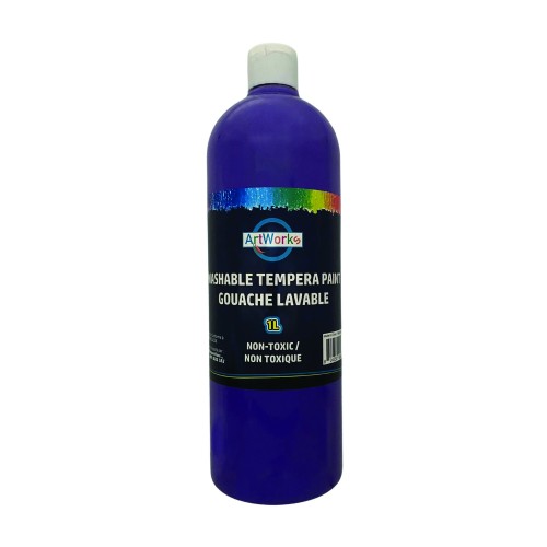 ArtWorks Washable Tempera Paint - 1L - Purple