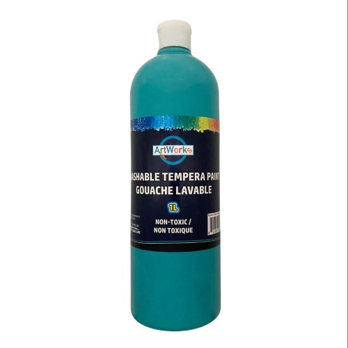 ArtWorks Washable Tempera Paint - 1L - Turquoise
