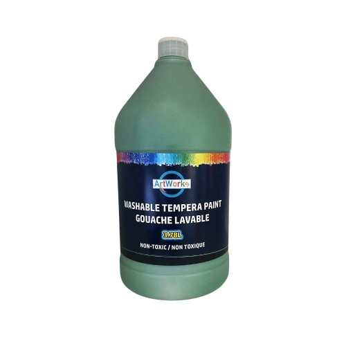ArtWorks Washable Tempera Paint with Pump - 3.78L - Green