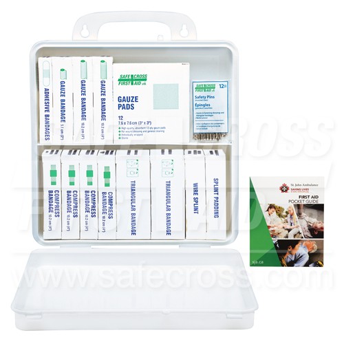 Ontario Regulation First Aid Kit - Section 9 - Plastic Box - First Aid Kits & Supplies - SFA50422