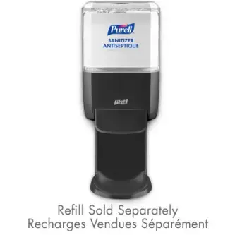 PURELL ES4 Hand Sanitizer Dispenser - Manual - 1.20 L Capacity - Locking Mechanism, Wall Mountable - Graphite - 1Each