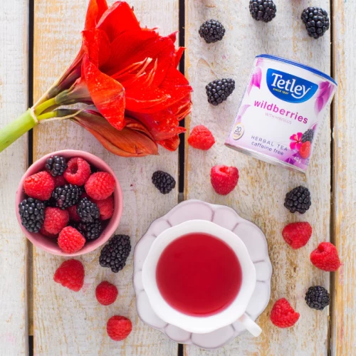 Tetley Wildberries with Hibiscus Herbal Tea - 25 / Box - Tea - TAT15TE130WLDBRY