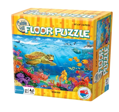 36-Piece Ocean Reef Floor Puzzle - Puzzles - OUT55109