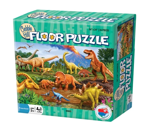 36-Piece Dinos Floor Puzzle - Puzzles - OUT55123