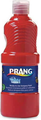 Prang Washable Liquid Tempera Paint - 946 mL - Red